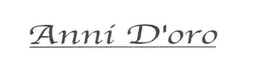 ANNI D'ORO trademark