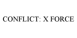 CONFLICT: X FORCE trademark