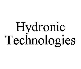 HYDRONIC TECHNOLOGIES trademark