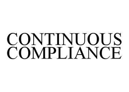CONTINUOUS COMPLIANCE trademark