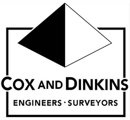 COX AND DINKINS ENGINEERS SURVEYORS trademark