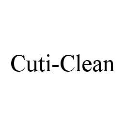 CUTI-CLEAN trademark