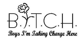 B.I.T.C.H. BOYS, I'M TAKING CHARGE HERE trademark