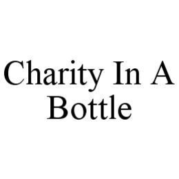 CHARITY IN A BOTTLE trademark