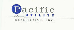 PACIFIC UTILITY INSTALLATION, INC. trademark