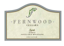 FERNWOOD CELLARS SYRAH 2002 SANTA CRUZ MOUNTAINS ALCOHOL 13.3% BY VOLUME trademark