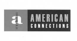 A IT'S YOUR CALL AMERICAN CONNECTIONS trademark