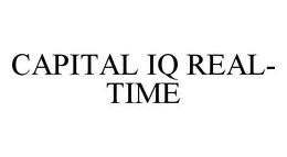 CAPITAL IQ REAL-TIME trademark