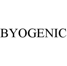 BYOGENIC trademark