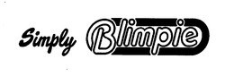 SIMPLY BLIMPIE trademark
