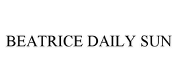 BEATRICE DAILY SUN trademark