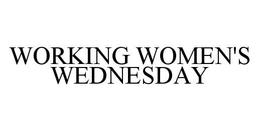 WORKING WOMEN'S WEDNESDAY trademark