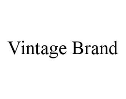 VINTAGE BRAND trademark
