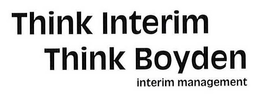 THINK INTERIM THINK BOYDEN INTERIM MANAGEMENT trademark