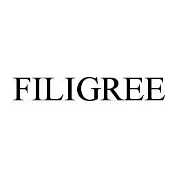 FILIGREE trademark