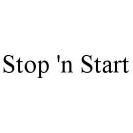 STOP 'N START trademark
