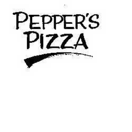 PEPPER'S PIZZA trademark