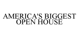 AMERICA'S BIGGEST OPEN HOUSE trademark