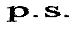 P.S. trademark