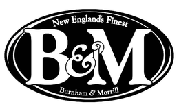 B&M BURNHAM & MORRILL NEW ENGLAND'S FINEST trademark