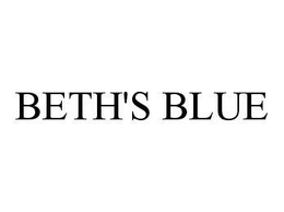BETH'S BLUE trademark