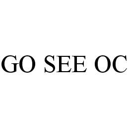 GO SEE OC trademark