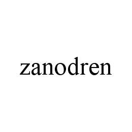 ZANODREN trademark