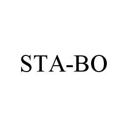 STA-BO trademark