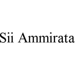 SII AMMIRATA trademark
