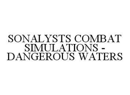 SONALYSTS COMBAT SIMULATIONS - DANGEROUS WATERS trademark
