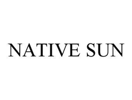 NATIVE SUN trademark