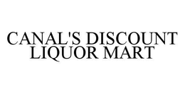 CANAL'S DISCOUNT LIQUOR MART trademark