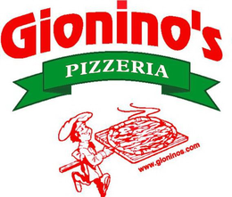 GIONINO'S PIZZERIA WWW.GIONINOS.COM trademark