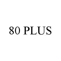 80 PLUS trademark
