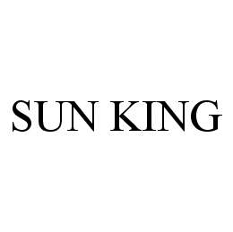 SUN KING trademark