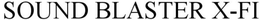 SOUND BLASTER X-FI trademark