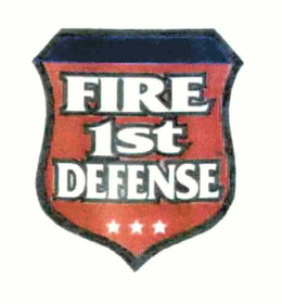 FIRE 1ST DEFENSE trademark