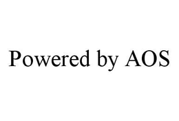 POWERED BY AOS trademark