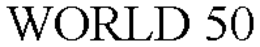 WORLD 50 trademark