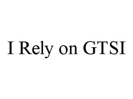 I RELY ON GTSI trademark
