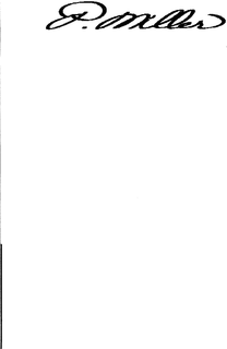P. MILLER trademark