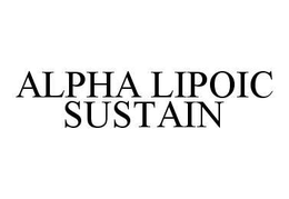 ALPHA LIPOIC SUSTAIN trademark