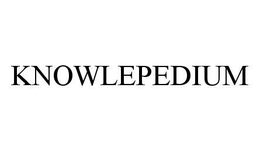 KNOWLEPEDIUM trademark