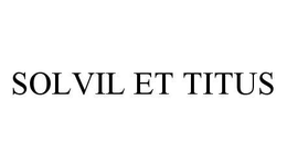 SOLVIL ET TITUS trademark