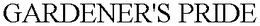 GARDENER'S PRIDE trademark