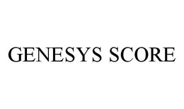 GENESYS SCORE trademark