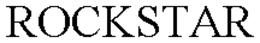 ROCKSTAR trademark