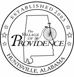 ESTABLISHED 2003 THE VILLAGE OF PROVIDENCE HUNTSVILLE, ALABAMA trademark