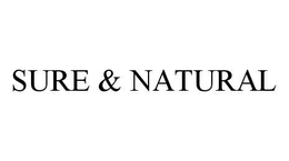 SURE & NATURAL trademark