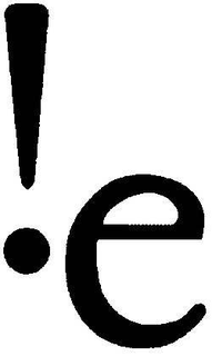 !E trademark
